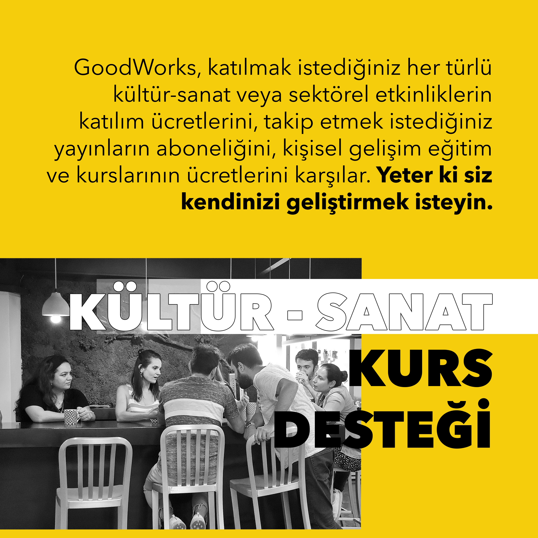 GoodWorks'te Çalışmak İçin 1 Neden